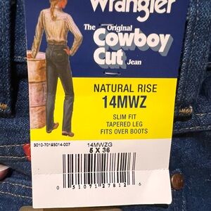 Wrangler Original Cowboy Cut Jeans - Blue. 5x36
